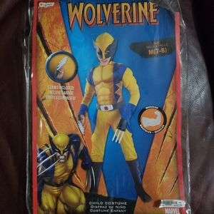 Wolverine Marvel costume kids medium (7-8)